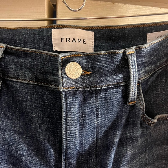 Frame Le High Straight Jeans Denim - Picture 2 of 16